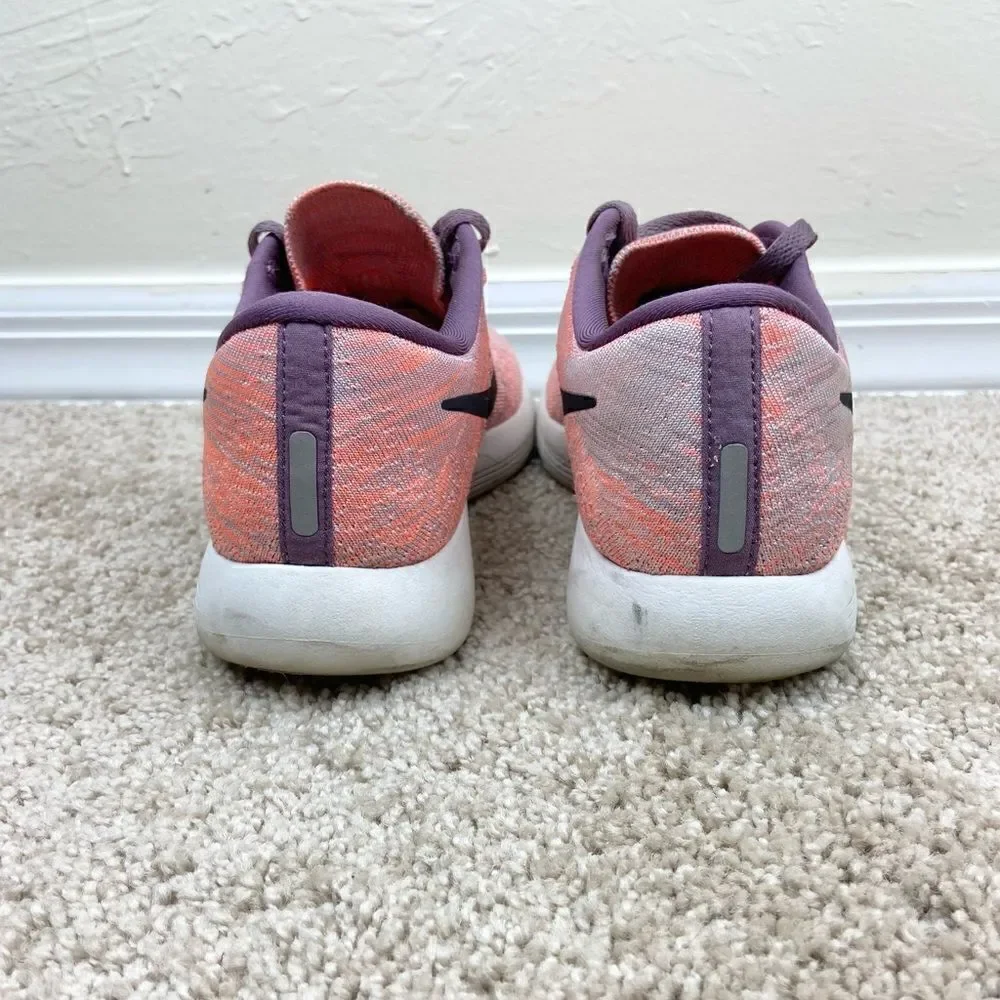 Nike Women’s Lunareptic Flyknit Multi-Color Running Shoes - Plum Fog